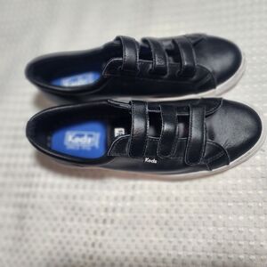 KEDS EUC WOMENS SZ 9.5 JUMP KICK V LEATHER SNEAKER SHOES